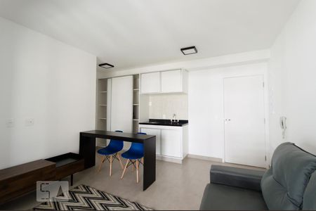 Sala de apartamento para alugar com 1 quarto, 41m² em Indianópolis, São Paulo