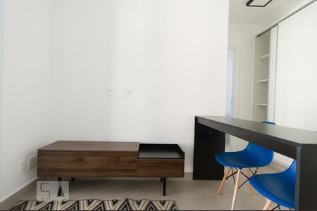 Sala de apartamento para alugar com 1 quarto, 41m² em Indianópolis, São Paulo