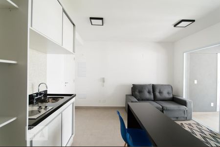 Sala de apartamento para alugar com 1 quarto, 41m² em Indianópolis, São Paulo