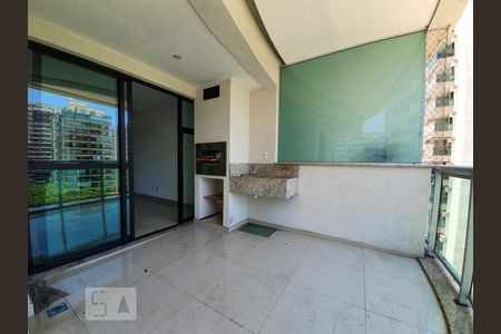 Varanda gourmet de apartamento para alugar com 3 quartos, 80m² em Jacarepaguá, Rio de Janeiro