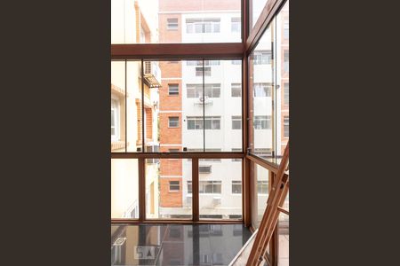 Varanda da Sala de apartamento à venda com 1 quarto, 63m² em Moinhos de Vento, Porto Alegre