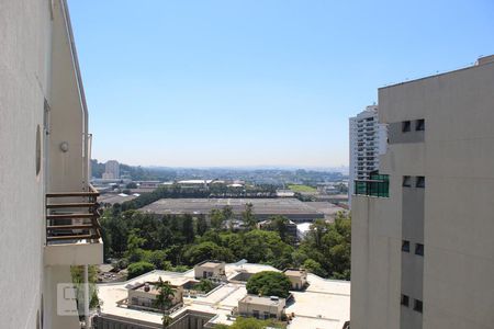 Studio para alugar com 55m², 1 quarto e 1 vagaVista da sacada 