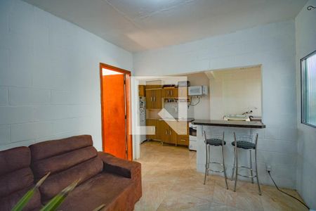 Sala de apartamento para alugar com 1 quarto, 44m² em Guajuviras, Canoas