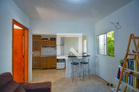 Sala de apartamento para alugar com 1 quarto, 44m² em Guajuviras, Canoas