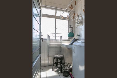 Lavanderia de apartamento para alugar com 2 quartos, 60m² em Boqueirão, Santos