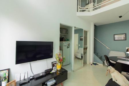 Sala de apartamento para alugar com 1 quarto, 50m² em Vila Nova Conceição, São Paulo