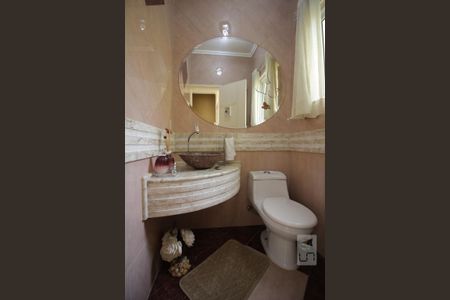 Lavabo de casa de condomínio à venda com 3 quartos, 155m² em Jardim Monte Kemel, São Paulo