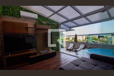 Sala de apartamento para alugar com 3 quartos, 131m² em Recreio dos Bandeirantes, Rio de Janeiro