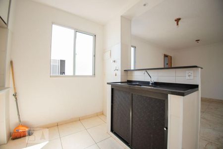 cozinha de apartamento para alugar com 2 quartos, 56m² em Jardim Anton Von Zuben, Campinas