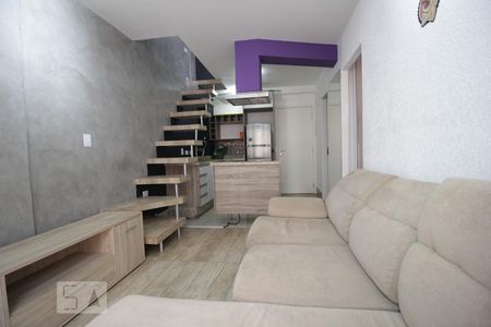 Sala de apartamento à venda com 1 quarto, 62m² em Panamby, São Paulo