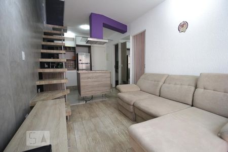 Sala de apartamento à venda com 1 quarto, 62m² em Panamby, São Paulo