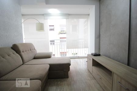 Sala de apartamento à venda com 1 quarto, 62m² em Panamby, São Paulo