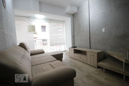 Sala de apartamento à venda com 1 quarto, 62m² em Panamby, São Paulo