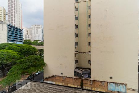 Sala - Vista de apartamento à venda com 1 quarto, 29m² em Bela Vista, São Paulo