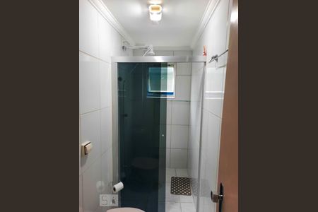 Banheiro de apartamento para alugar com 1 quarto, 43m² em Independência, São Bernardo do Campo
