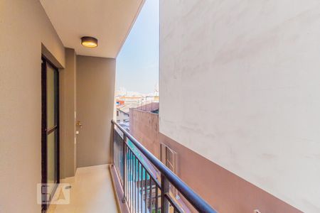 Studio - Varanda de kitnet/studio para alugar com 1 quarto, 26m² em Centro, São Paulo