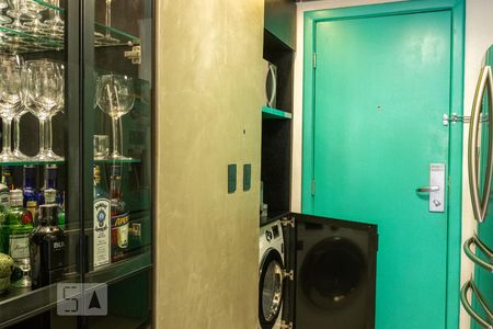 Cozinha de apartamento para alugar com 1 quarto, 37m² em Asa Norte , Brasília