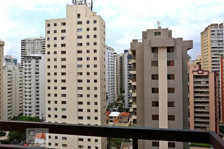 Vista da Varanda de apartamento à venda com 2 quartos, 60m² em Brooklin Paulista, São Paulo