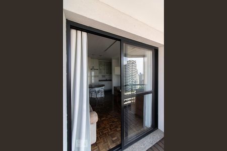 Varanda Sala de apartamento para alugar com 1 quarto, 41m² em Vila Olímpia, São Paulo