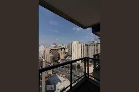 Varanda Sala de apartamento para alugar com 1 quarto, 41m² em Vila Olímpia, São Paulo