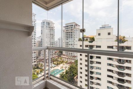 Apartamento para alugar com 39m², 1 quarto e 1 vaga Apartamento para alugar com 39m², 1 quarto e 1 vagaVaranda