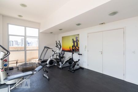 Apartamento para alugar com 39m², 1 quarto e 1 vaga Apartamento para alugar com 39m², 1 quarto e 1 vagaAcademia