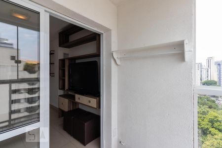 Apartamento para alugar com 39m², 1 quarto e 1 vaga Apartamento para alugar com 39m², 1 quarto e 1 vagaVaranda