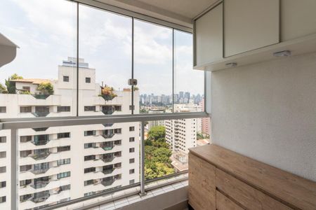 Apartamento para alugar com 39m², 1 quarto e 1 vaga Apartamento para alugar com 39m², 1 quarto e 1 vagaVaranda