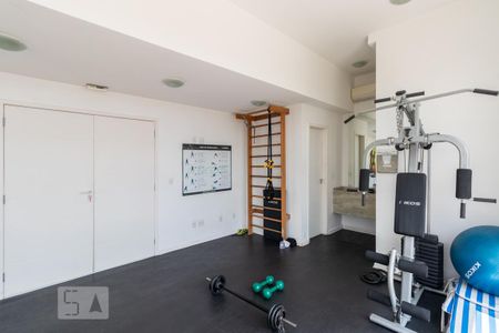 Apartamento para alugar com 39m², 1 quarto e 1 vaga Apartamento para alugar com 39m², 1 quarto e 1 vagaAcademia