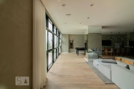 Studio para alugar com 27m², 1 quarto e sem vaga Studio para alugar com 27m², 1 quarto e sem vagaÁrea comum - Salão de festas