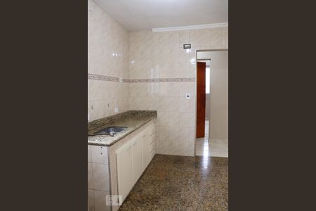 Cozinha de apartamento à venda com 2 quartos, 55m² em Parque São Vicente, Mauá
