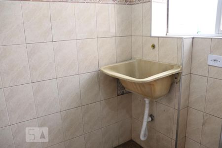 Área de Serviço de apartamento à venda com 2 quartos, 55m² em Parque São Vicente, Mauá