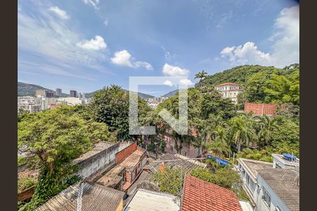 Vista da Varanda de apartamento para alugar com 1 quarto, 49m² em Botafogo, Rio de Janeiro