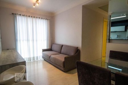 Sala de apartamento para alugar com 2 quartos, 52m² em Parque Reboucas, São Paulo