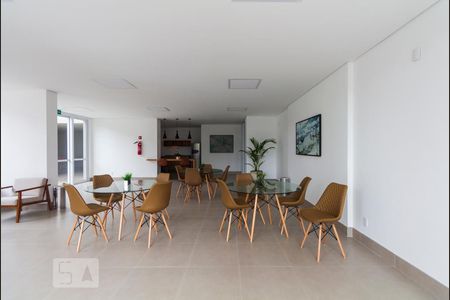 Studio à venda com 41m², 1 quarto e 1 vagaSalão de Festas