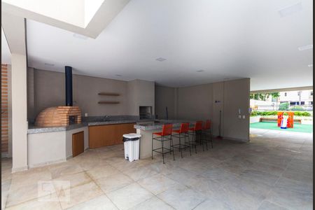 Studio à venda com 41m², 1 quarto e 1 vagaChurrasqueira