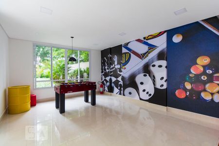 Studio à venda com 41m², 1 quarto e 1 vagaSalão de jogos