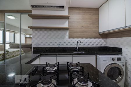 Cozinha de kitnet/studio para alugar com 1 quarto, 38m² em Praia de Belas, Porto Alegre