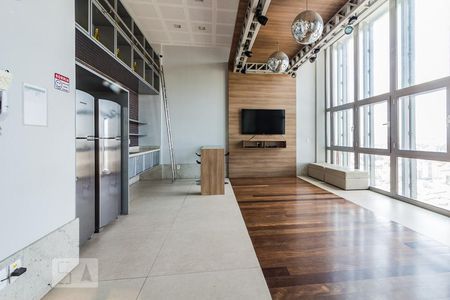 Studio para alugar com 38m², 1 quarto e sem vaga Studio para alugar com 38m², 1 quarto e sem vagaSalao de Festa