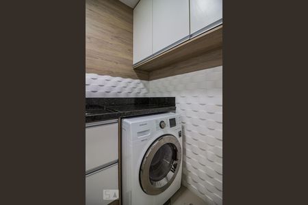 Studio para alugar com 38m², 1 quarto e sem vaga Studio para alugar com 38m², 1 quarto e sem vagaDetalhe da area de serviço