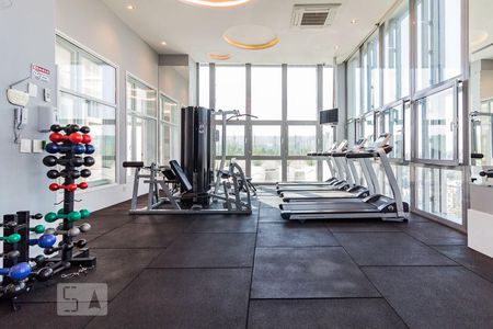 Studio para alugar com 38m², 1 quarto e sem vaga Studio para alugar com 38m², 1 quarto e sem vagaÁrea comum - Academia