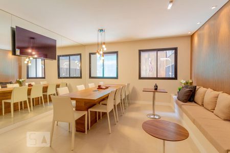 Studio para alugar com 30m², 1 quarto e sem vaga Studio para alugar com 30m², 1 quarto e sem vagaSalão de Reunião