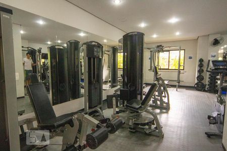 Apartamento para alugar com 111m², 3 quartos e 2 vagas Apartamento para alugar com 111m², 3 quartos e 2 vagasÁrea comum - Academia