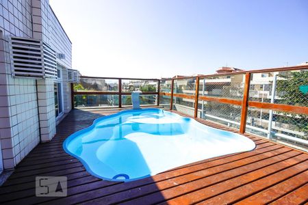 Varanda e Terraço de apartamento à venda com 3 quartos, 204m² em Recreio dos Bandeirantes, Rio de Janeiro