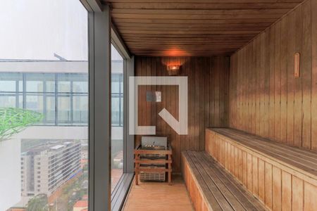 Área comum - Sauna de apartamento para alugar com 1 quarto, 42m² em Brooklin Paulista, São Paulo