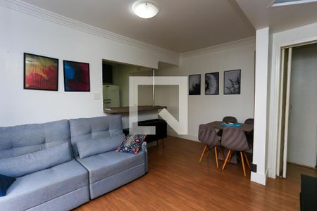Sala de apartamento para alugar com 2 quartos, 59m² em Jardim Monte Alegre, Taboão da Serra