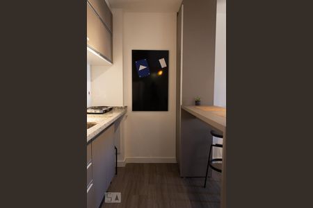 Studio à venda com 37m², 1 quarto e sem vagaCozinha