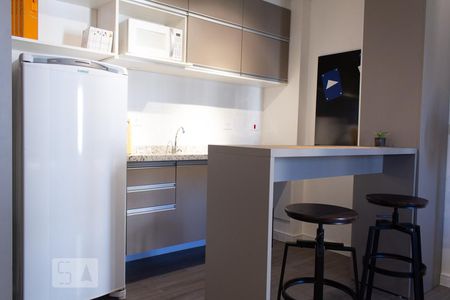 Studio à venda com 37m², 1 quarto e sem vagaCozinha