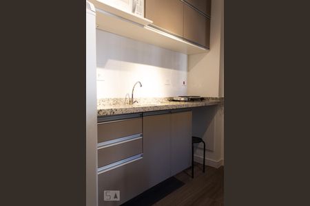 Studio à venda com 37m², 1 quarto e sem vagaCozinha