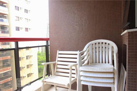 Varanda da Sala de apartamento para alugar com 3 quartos, 87m² em Barra da Tijuca, Rio de Janeiro